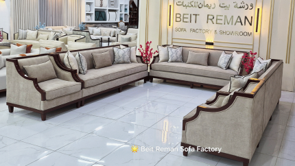 طقم كنب مجالس ملكي ١١ نفر - كلاسيكي فاخر