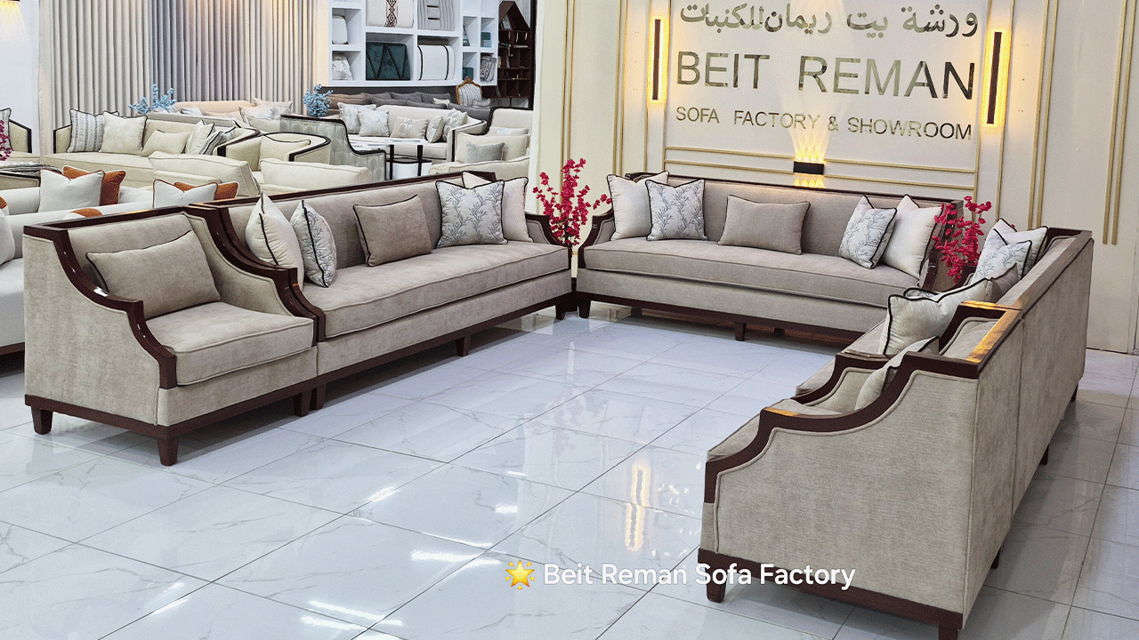 طقم كنب مجالس ملكي ١١ نفر - كلاسيكي فاخر