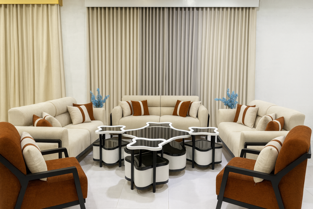 Luxury Kenab Sofa Set – Beit Reman Sofa Factory Riyadh